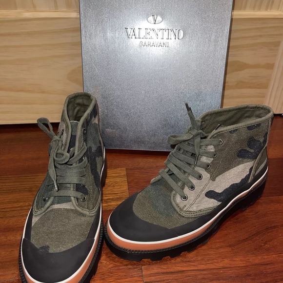 Valentino Camouflage Boots main image 5